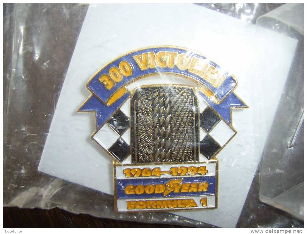 1  Pin´s       300  Victoires GOOD YEAR   Formule 1   1964-1994 - Opel