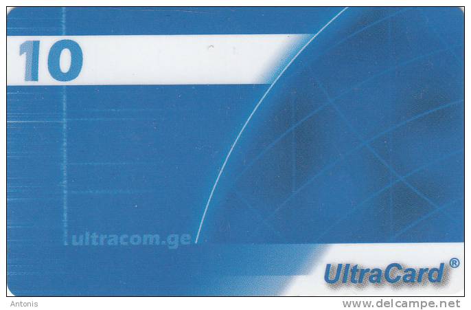 GEORGIA - Ultracom Prepaid Card, Used - Georgia