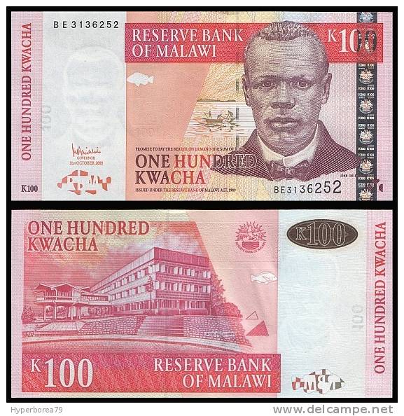 Malawi P 54 A - 100 Kwacha 31.10.2005 - UNC - Malawi