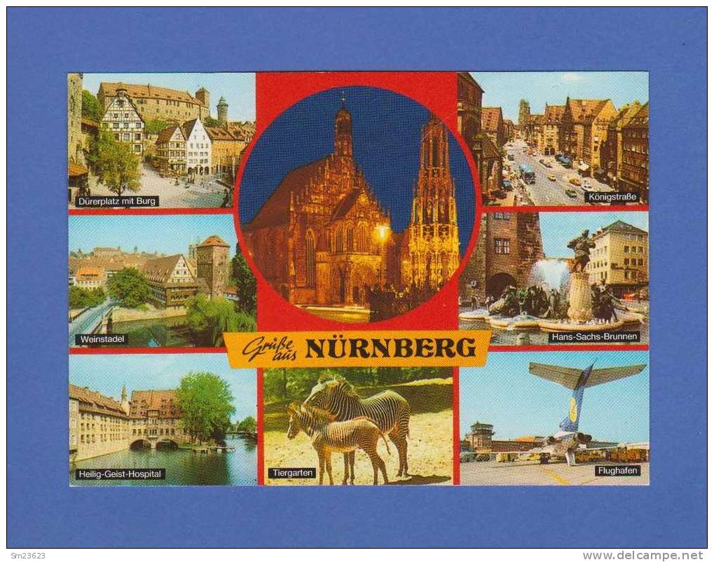Nürnberg  (BR66)  Grüße Aus Nürnberg  - SS Christkindl Markt - - Nürnberg