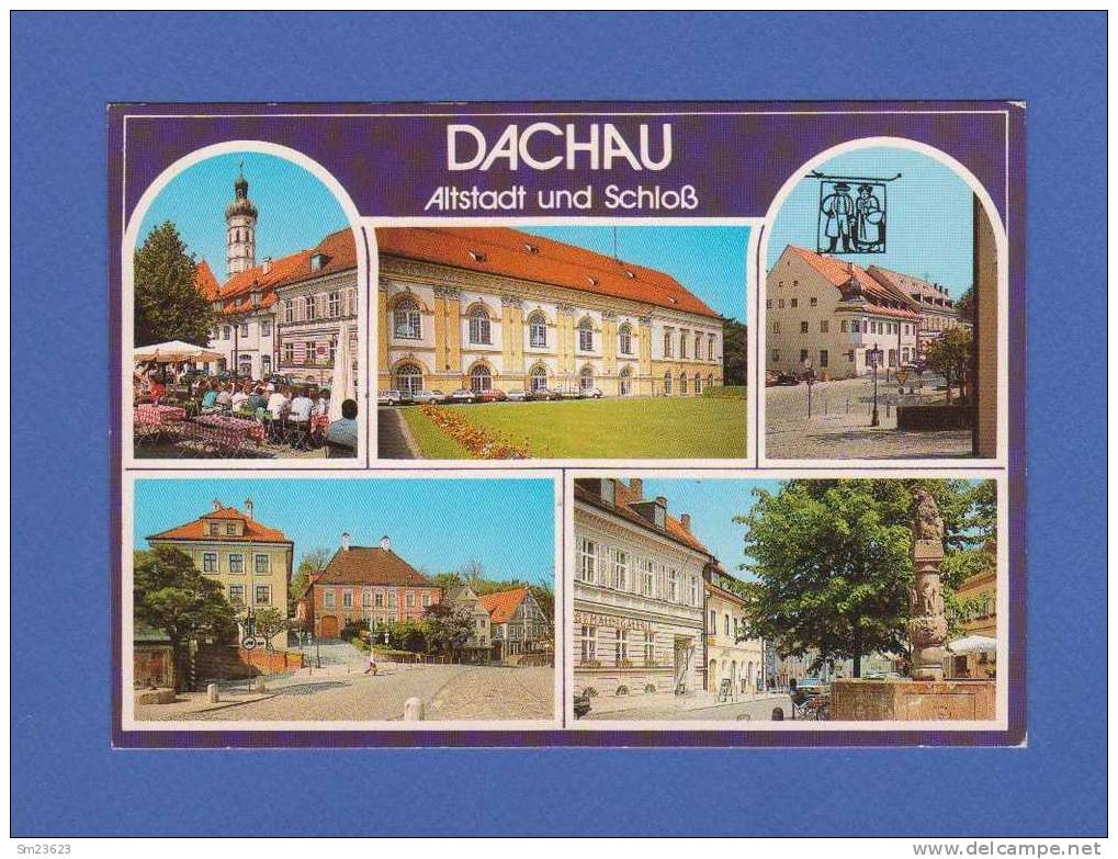 Dachau  (BR72)  Altstadt Und Schloß - - Dachau