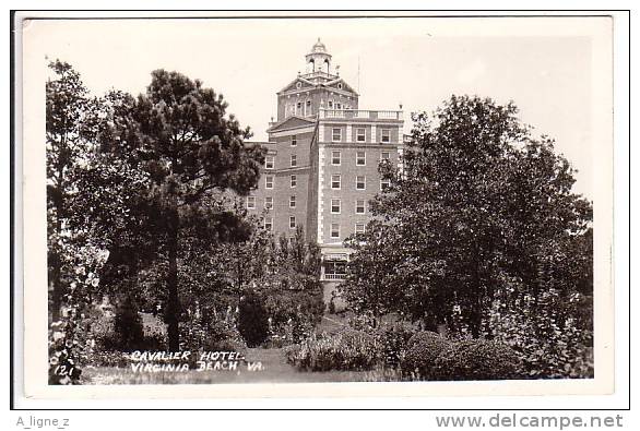 Ref 29 CPA Old Postcard Virginia Beach Cavalier Hotel - Virginia Beach