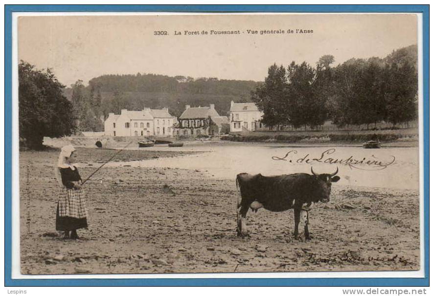 29 - LA FORÊT FOUSNANT --  Vue Générale De L'Anse - La Forêt-Fouesnant