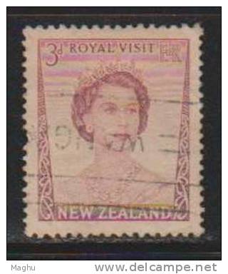 New Zealand Used 1953, 3d Royal Visit, - Used Stamps