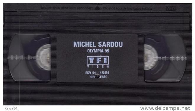 V-H-S Michel Sardou / Didier Barbelivien " Olympia 95 " - Concert Et Musique