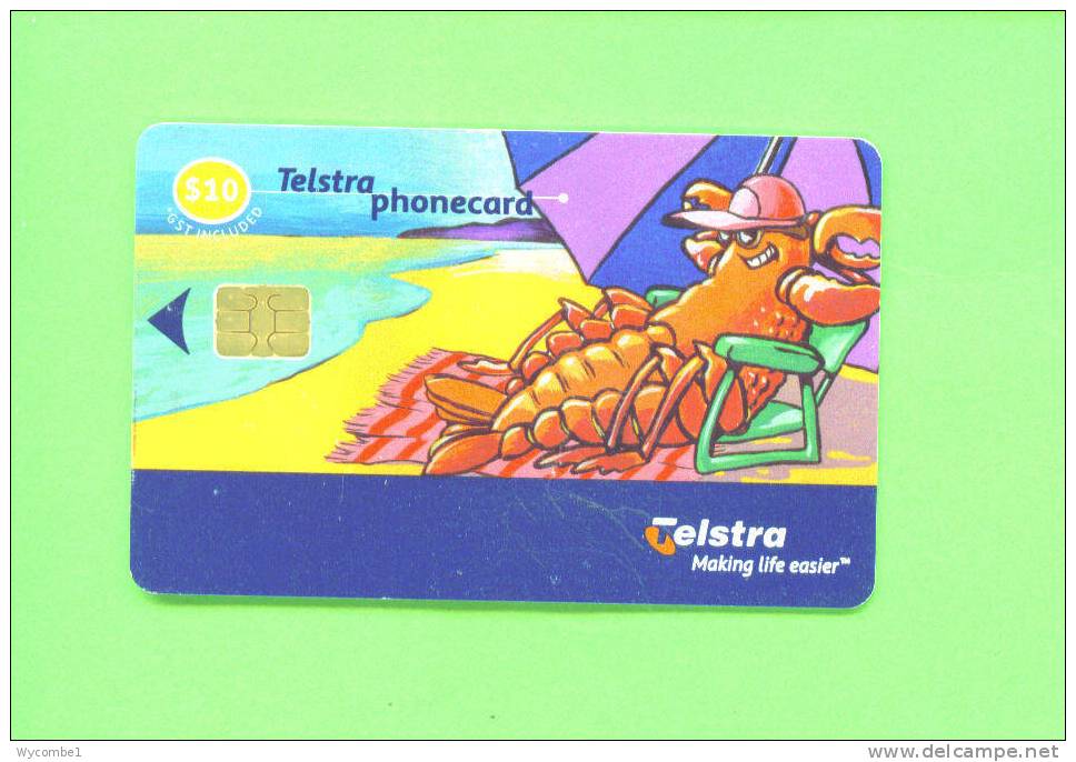 AUSTRALIA  -  Chip Phonecard As Scan - Australien