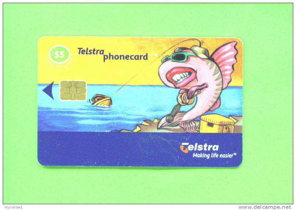 AUSTRALIA  -  Chip Phonecard As Scan - Australia