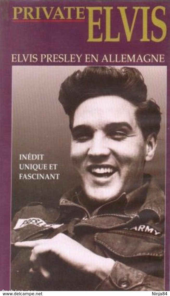 V-H-S  Elvis Presley  "  Private Elvis  " - Concert Et Musique