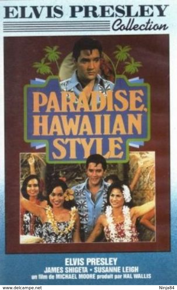 V-H-S  Elvis Presley  "  Paradise Hawailian Style  " - Konzerte & Musik