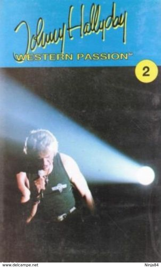 V-H-S  Johnny Hallyday  "  Western Passion N° 2   " - Konzerte & Musik