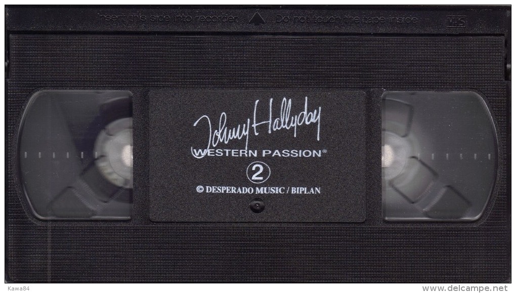 V-H-S  Johnny Hallyday  "  Western Passion N° 2   " - Konzerte & Musik