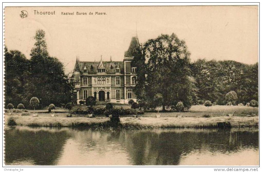 Torhout, Thourout, Kasteel Baron De Maere (pk2246) - Torhout