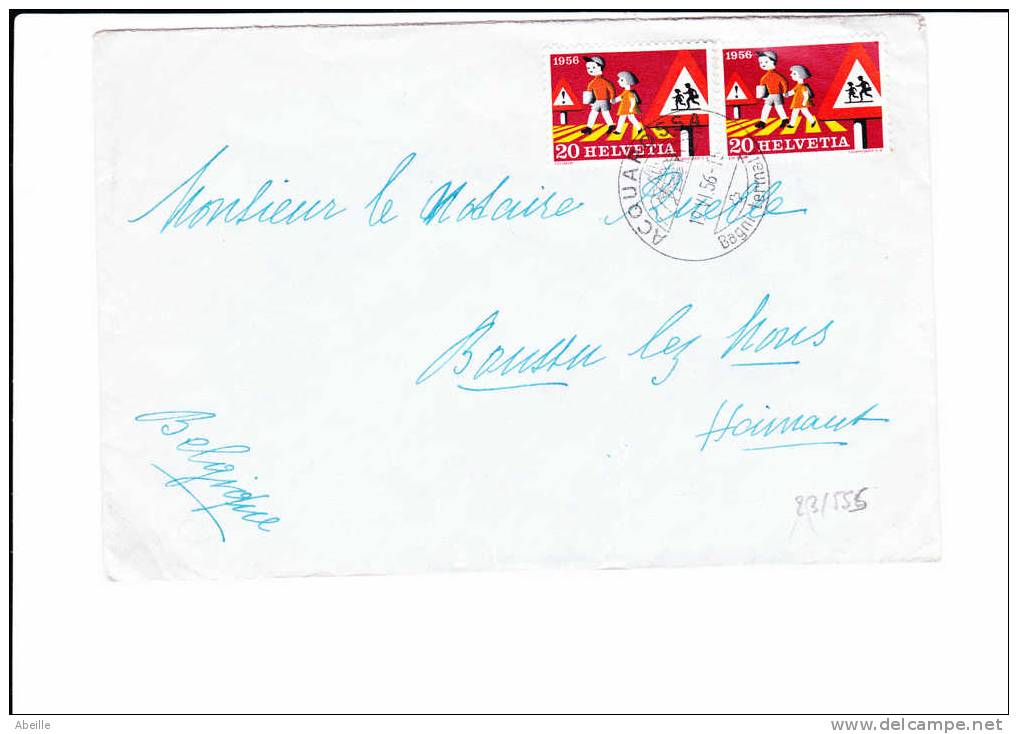 23/555   LETTRE  SUISSE - Accidents & Road Safety