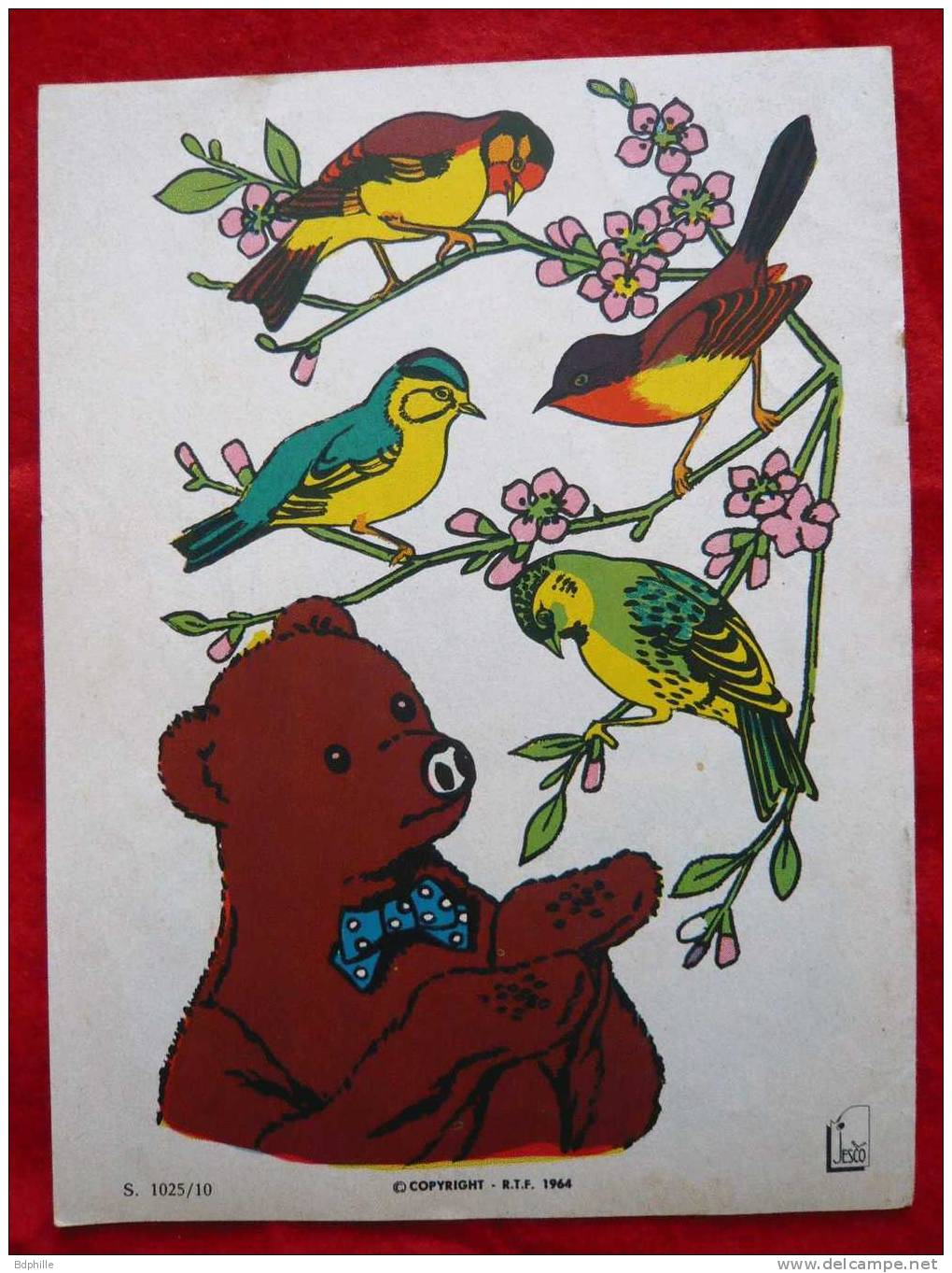 NOUNOURS Coloriage JESCO COPYRIGHT  RTF 1964 - Autres & Non Classés