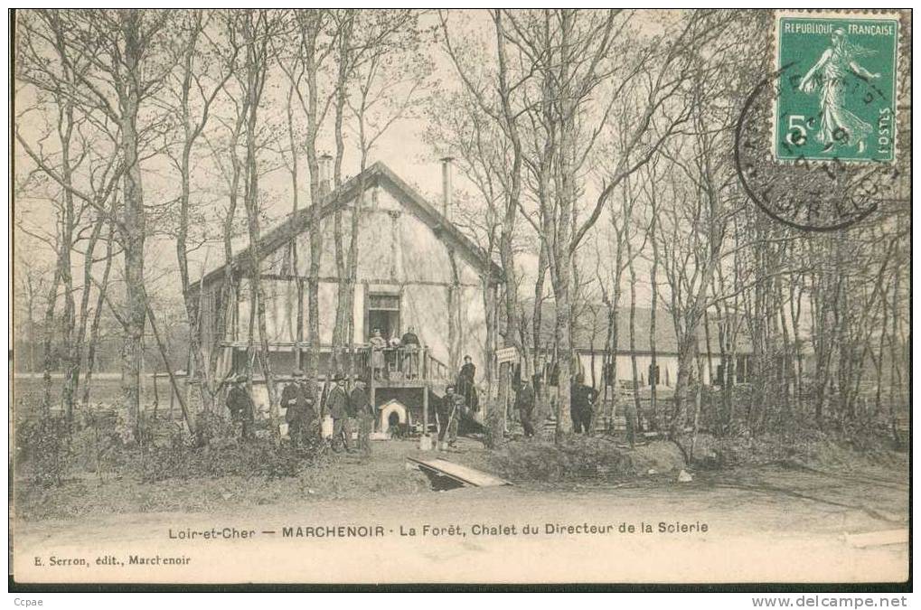 La Forêt, Chalet Du Directeur De La Scierie - Marchenoir