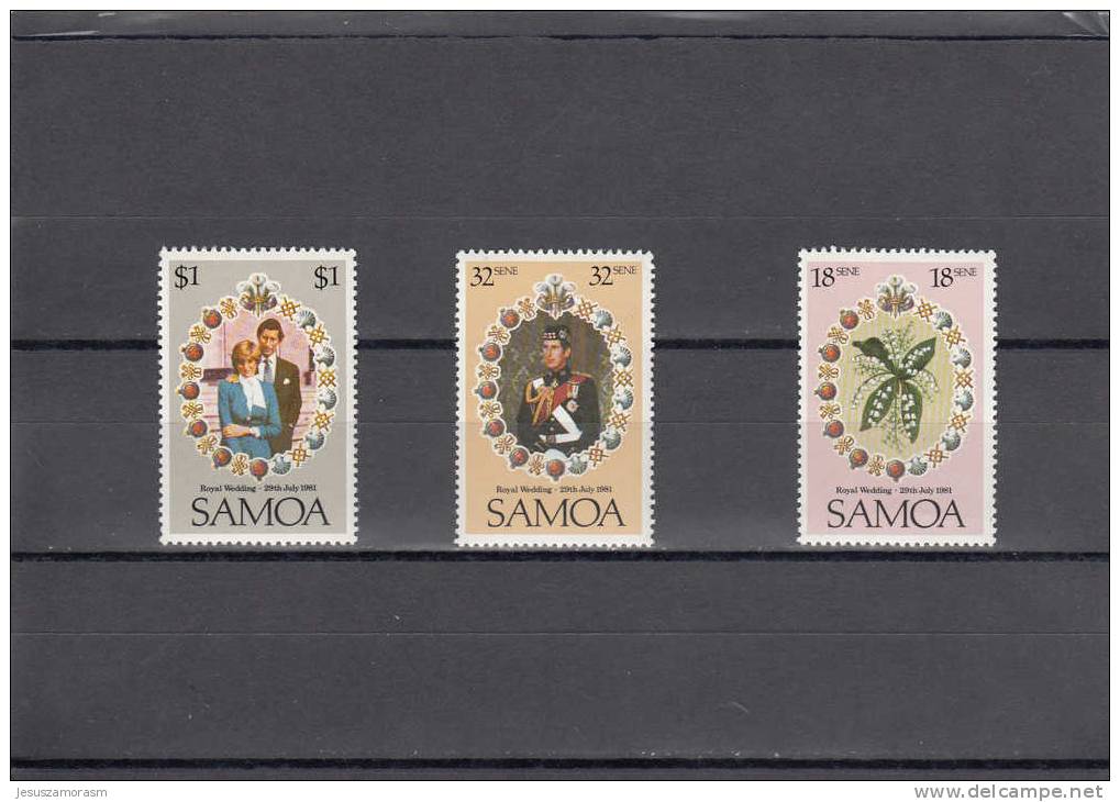 Samoa Nº 495 Al 497 - Samoa