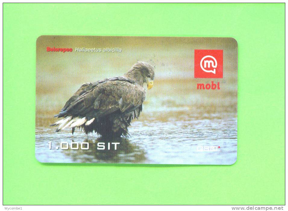 SLOVENIA  -  Mobitel Remote Phonecard/Bird - Slowenien