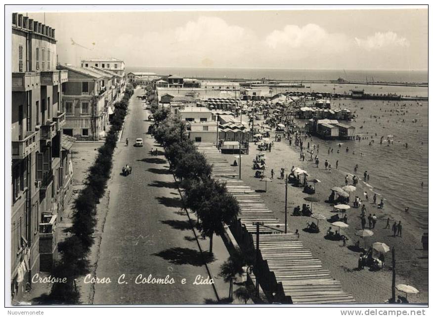 CROTONE - Corso C. Colombo E Lido - 1962 - Crotone