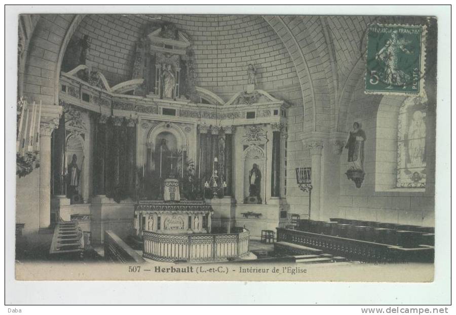 Herbault. Intérieur De L' Eglise.. - Herbault