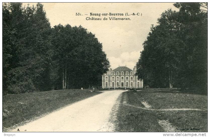 41 - CPA Neung-sur-Beuvron - Château De Villemoran - Neung Sur Beuvron