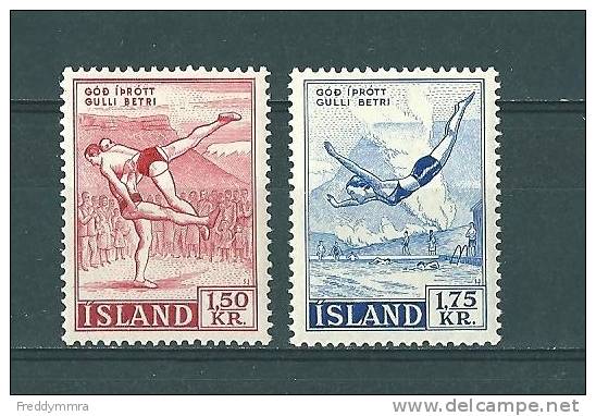 Islande: 272/ 273 ** - Unused Stamps