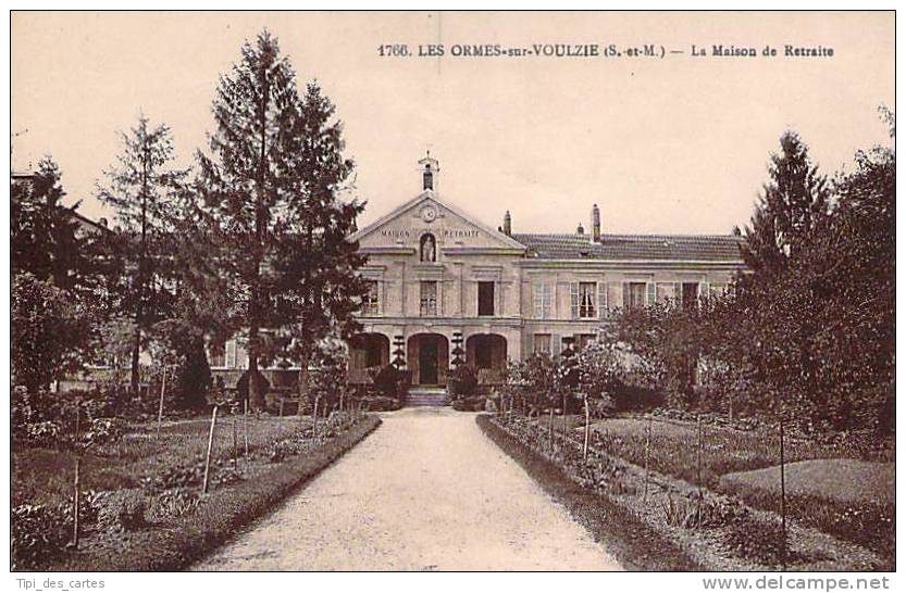 77 - Les Ormes-sur-Voulzie - La Maison De Retraite - Otros & Sin Clasificación