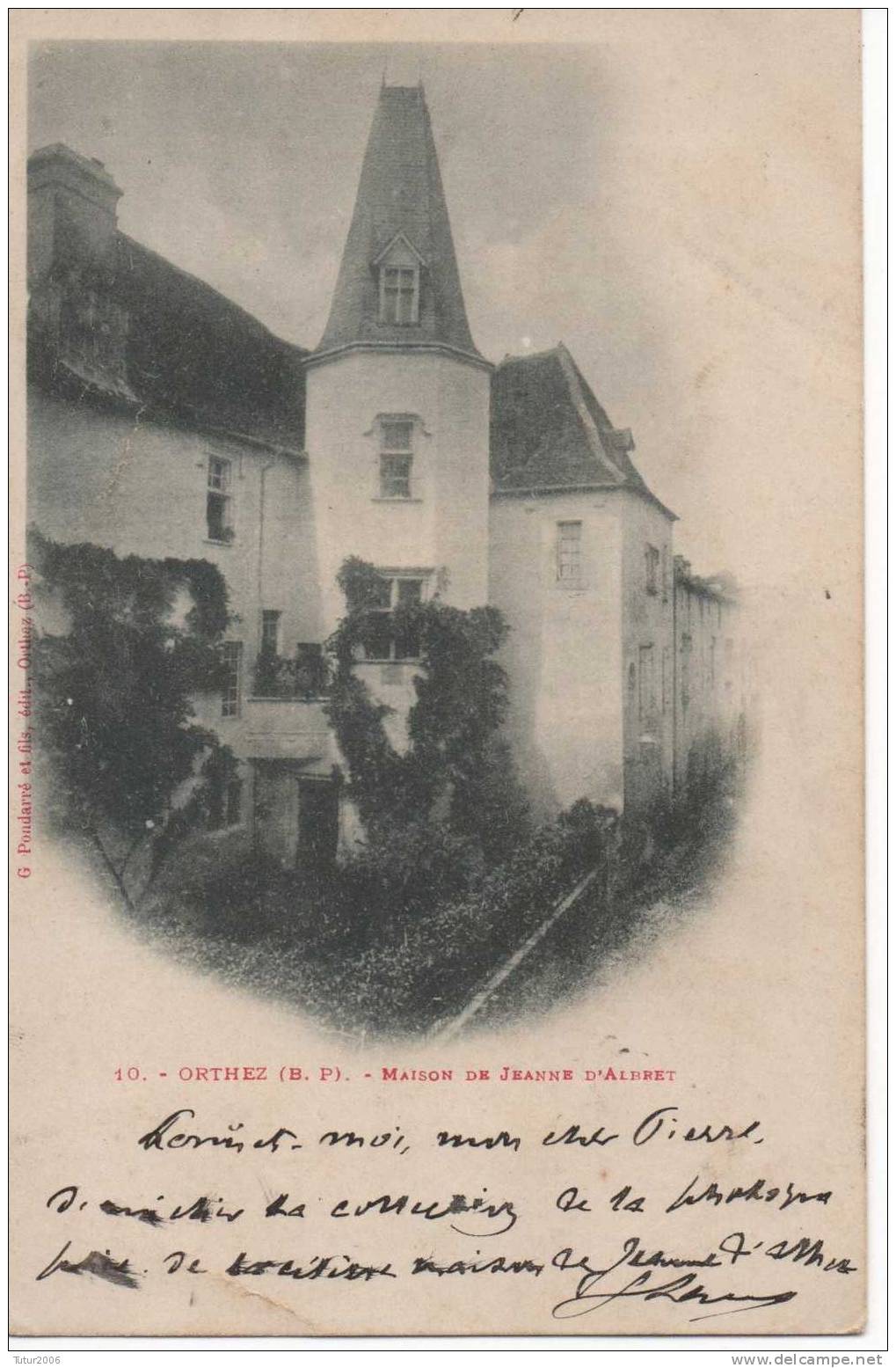 64 - Pyrénées-Atlantiques -   Orthez  -  Maison De Jeanne D´ Albret - Orthez