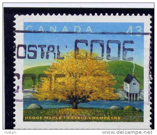 CANADA 1994, USED # 1524k,  CANADA DAY- MAPLE TREE: HEDGE MAPLE TREE - Oblitérés