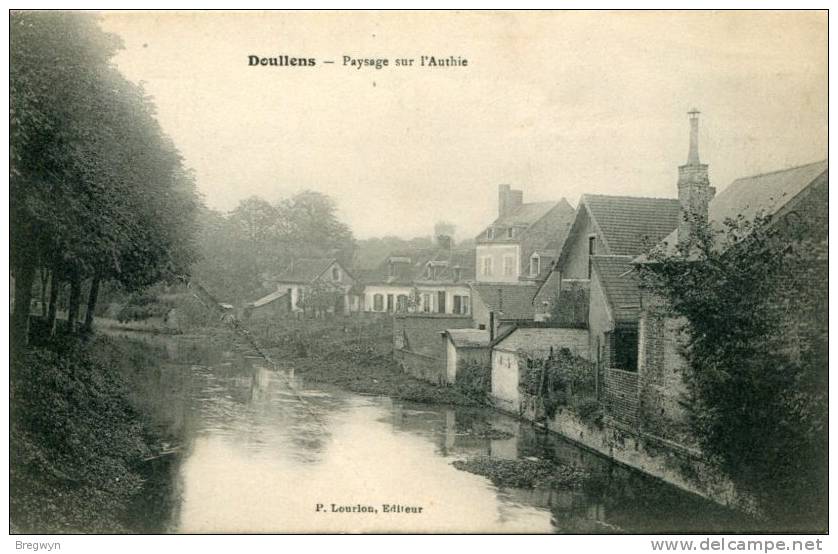 80 - CPA Doullens - Paysage Sur L'Authie - Doullens