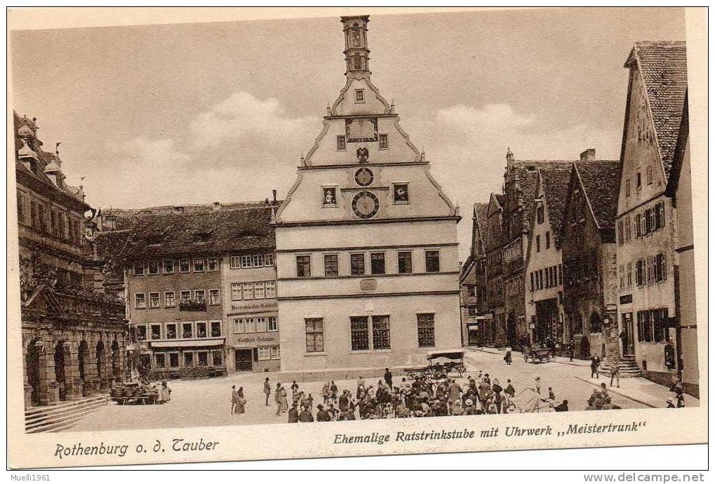 Rothenburg O. D. Tauber, Ungelaufen, Um 1915 - Rothenburg O. D. Tauber