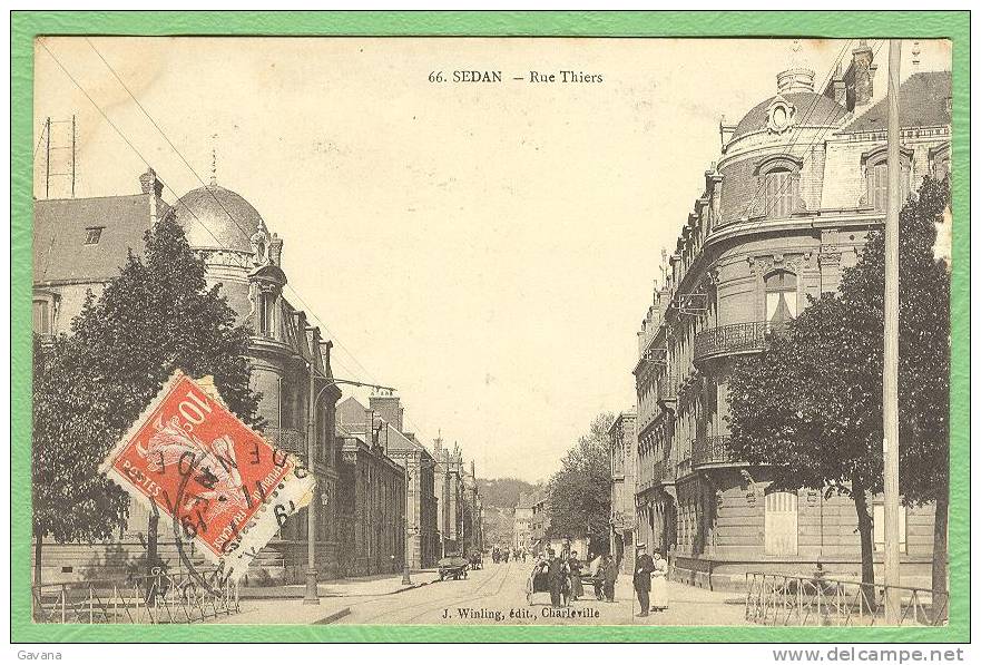 08 SEDAN - Rue Thiers - Sedan