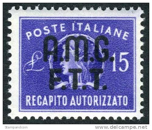 Trieste Zone A EY3 Mint Hinged From 1949 - Eilsendung (Eilpost)