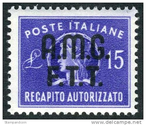 Trieste Zone A EY3 Mint Hinged From 1949 - Express Mail