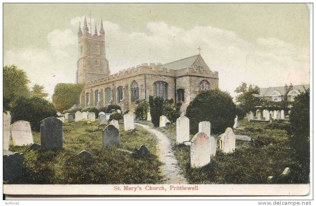 ESSEX - PRITTLEWELL - ST MARY´S CHURCH 1906 - Autres & Non Classés