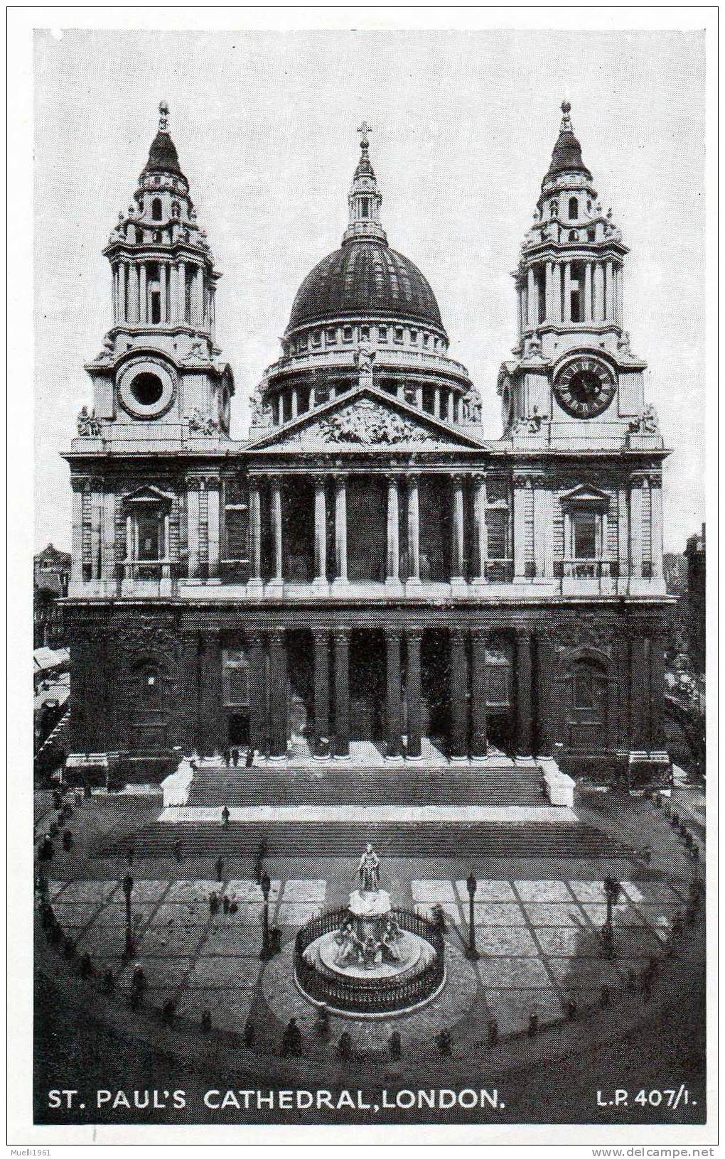 St. Pauls Cathedrale, London, 1954 - St. Paul's Cathedral