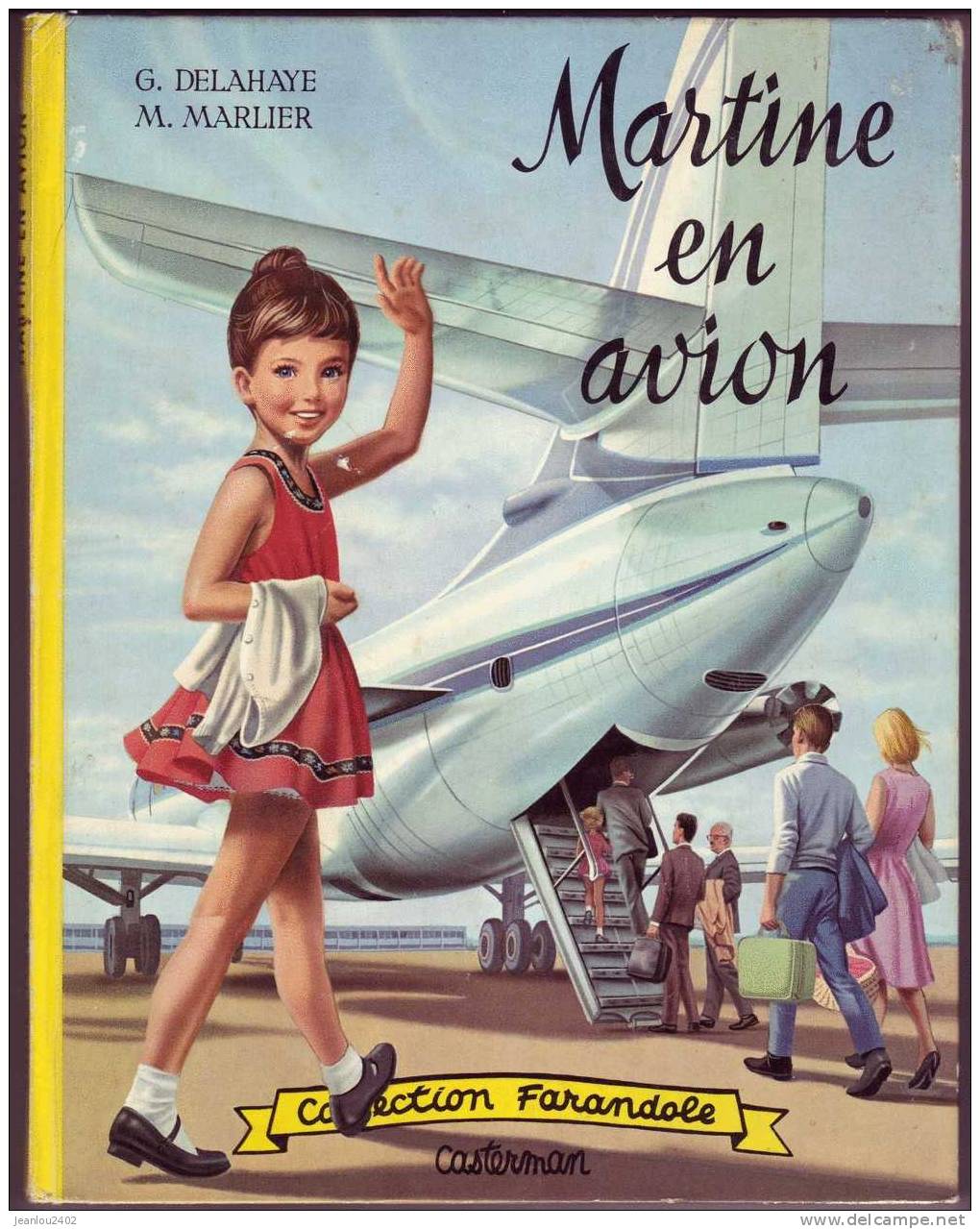 MARTINE EN AVION - Martine