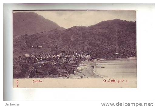 SAINTE LUCIA  B.W.J. .- Soufrière - Santa Lucía