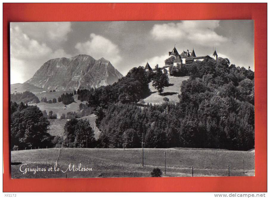 L475 Gruyères Et Le Moléson.Mention Au Dos : Course De La Fanfare De Renan.Sartori 1143 - Gruyères