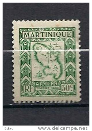 T  28   (*)  Y  &  T   (taxe)   MARTINIQUE   02/08 - Unused Stamps