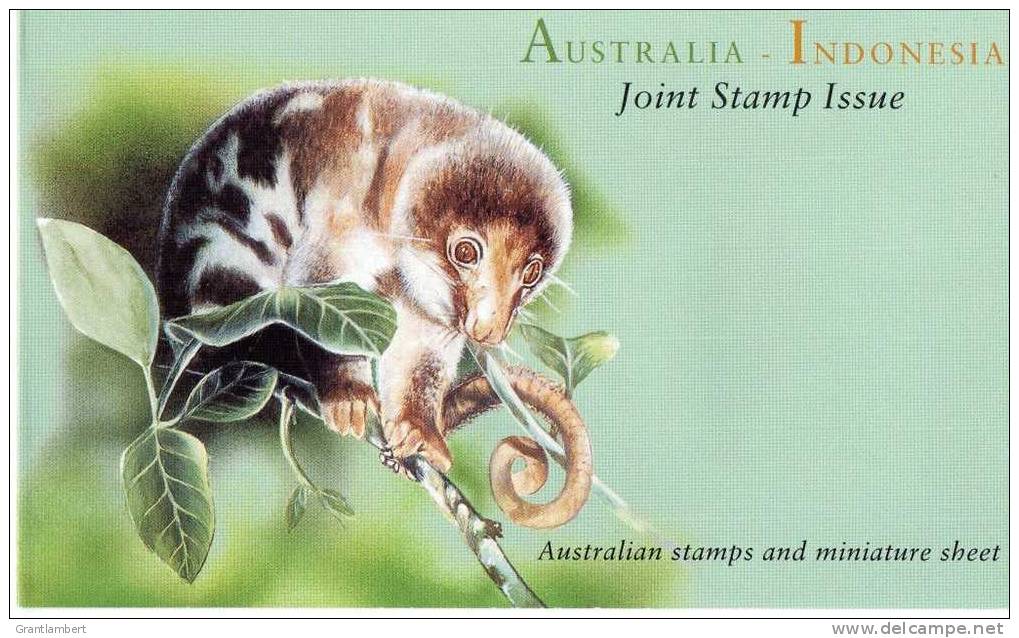 Australia 1996 Joint Issue Indonesia Presentation Pack - Aust. Stamps & MS - See 2nd Scan - Presentation Packs