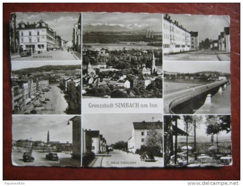 Simbach - Mehrbildkarte / Irrläufer - Simbach
