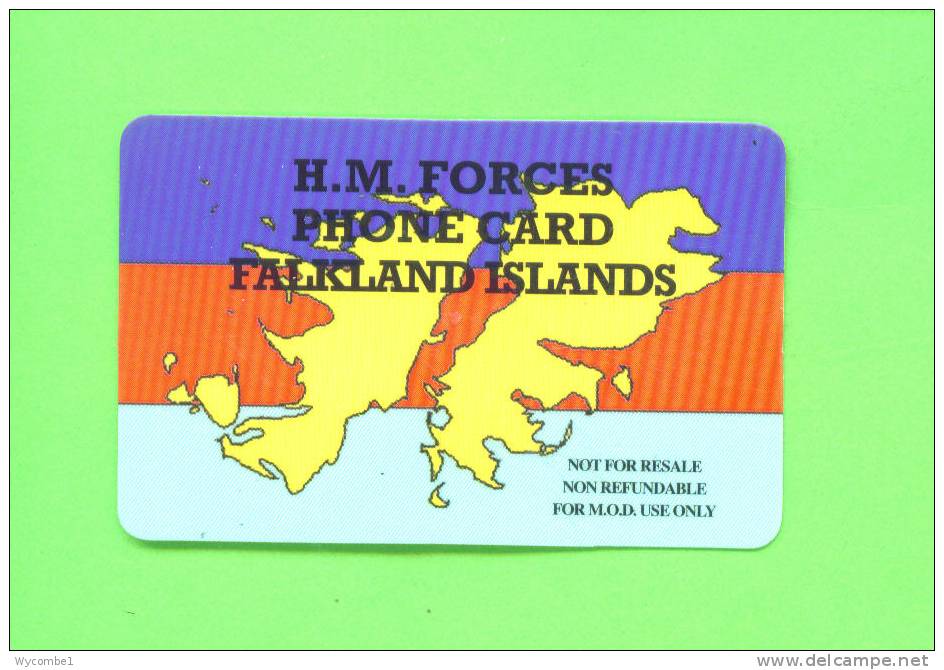 FALKLAND ISLANDS  -  Remote Phonecard As Scan - Falkland Islands