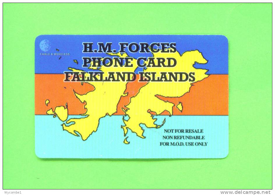 FALKLAND ISLANDS  -  Remote Phonecard As Scan - Falklandeilanden