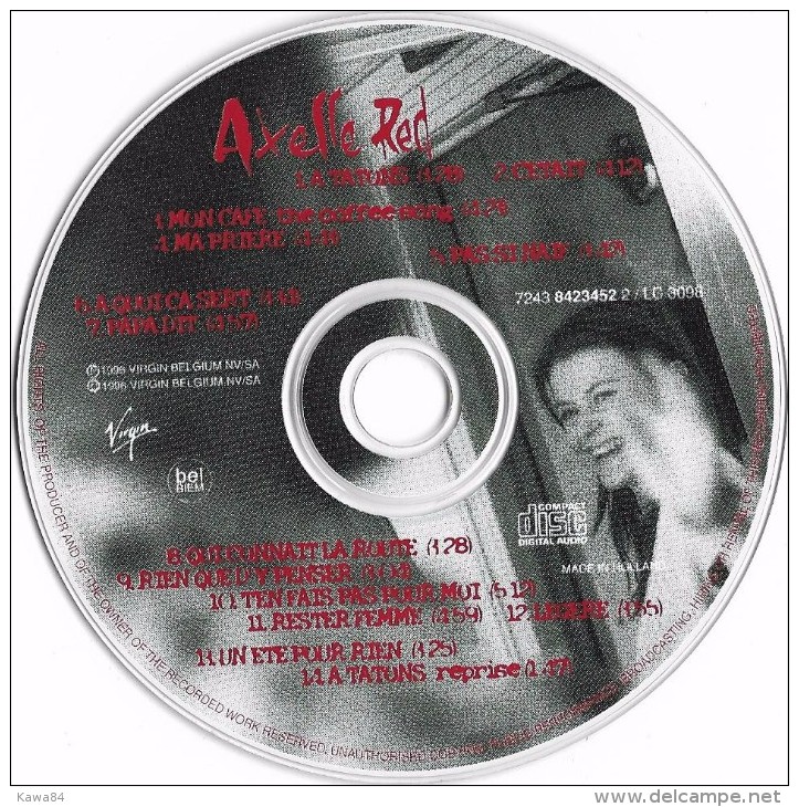 CD  Axelle Red " A Tatons "  Hollande - Sonstige - Franz. Chansons