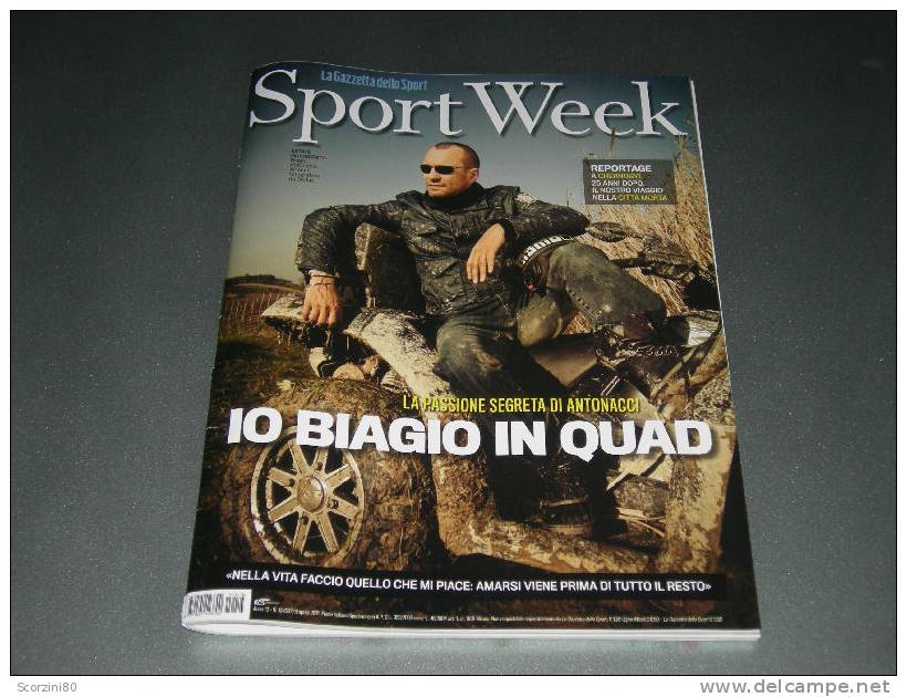 Sport Week N° 537 (n° 13-2011) BIAGIO ANTONACCI - Sport