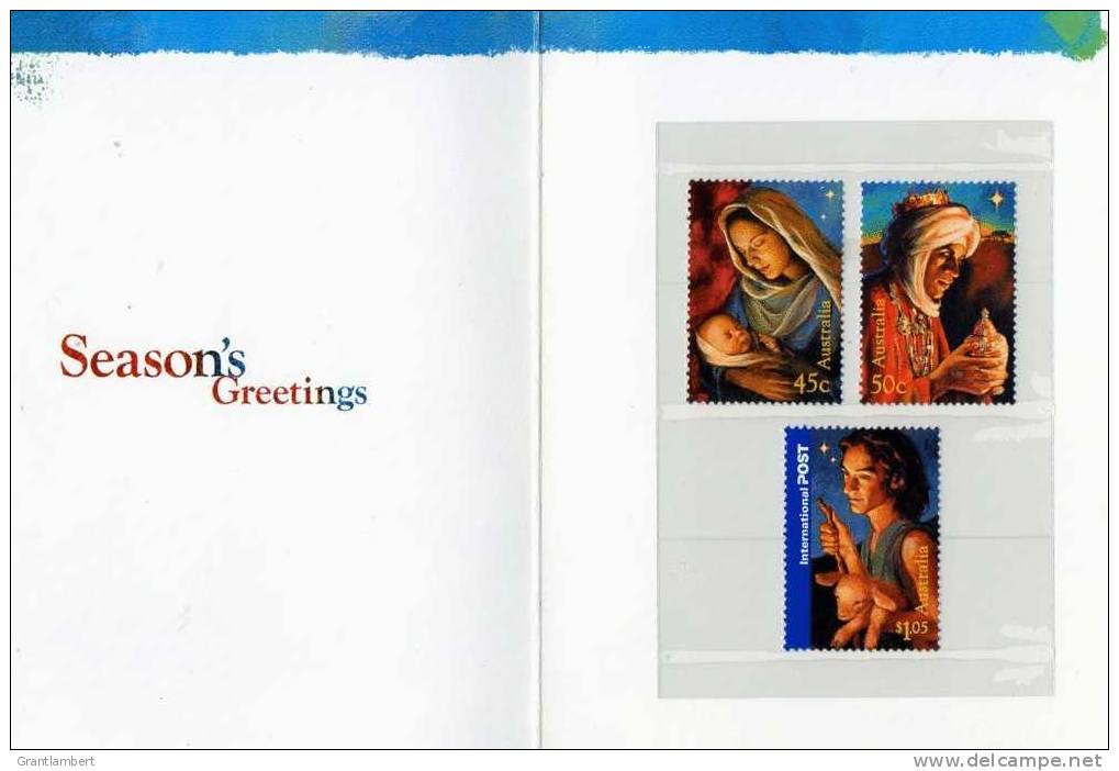 Australia 2006 Christmas Card Presentation Pack - See 2nd Scan - Presentation Packs