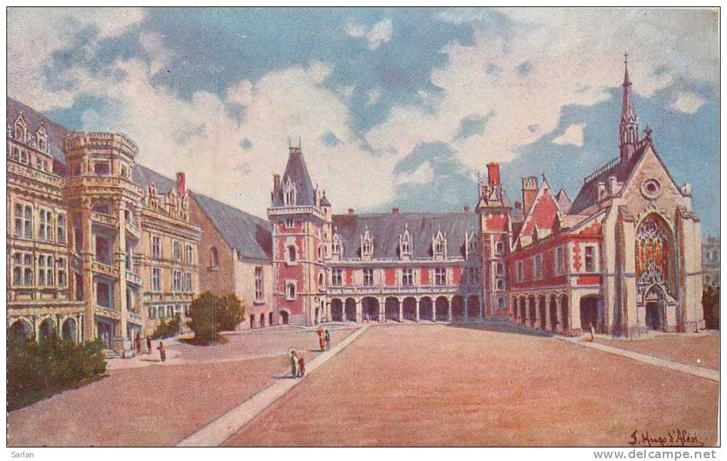 Illustration De HUGO D´ALESI , Chateau De ??? , *9822 - D'Alési, Hugo