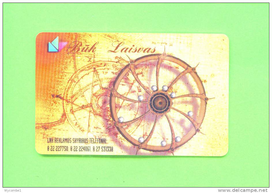 LITHUANIA  -  Chip Phonecard As Scan - Lituania