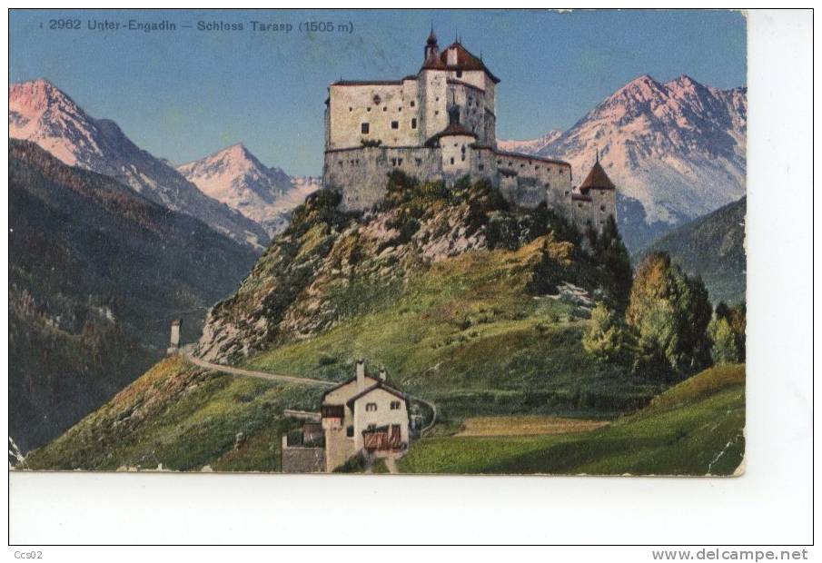 Unter-Engadin, Schloss Tarasp 1927 - Tarasp