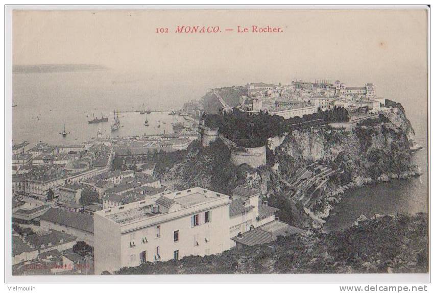 MONACO LE ROCHER BELLE CARTE - Terrassen